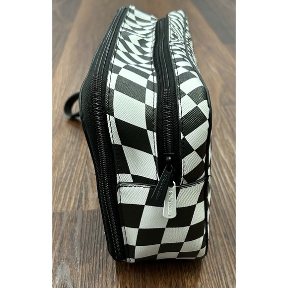 Sprayground Trippy Check Toiletery Aka Money Bag New - Picture 2 of 16
